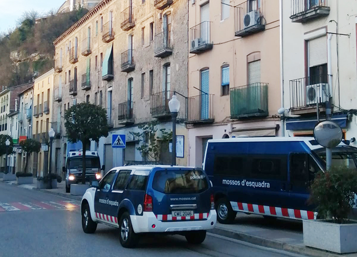 En marxa un dispositiu contra una organització dedicada al tràfic de drogues a Gironella