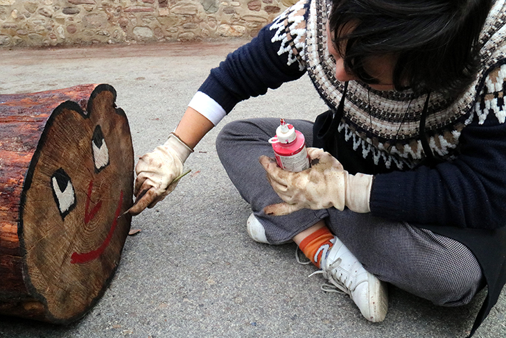 De bosc cremat a tions, la iniciativa de Sant Fruitós de Bages per aquest Nadal