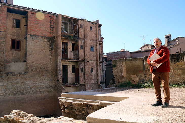Troballa arqueològica "de primer ordre" a Manresa: s'han localitzat uns banys jueus a tocar de l'Ajuntament