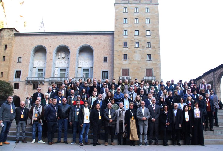 Una seixantena de pobles i ciutats constitueixen a Montserrat l'Associació de Municipis del Camí Ignasià