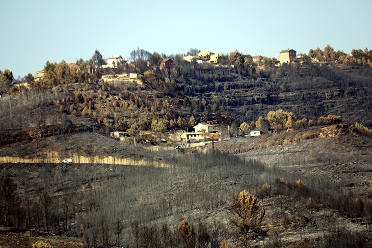 incendis dels municipis del Pont de Vilomara i Rocafort i de Manresa