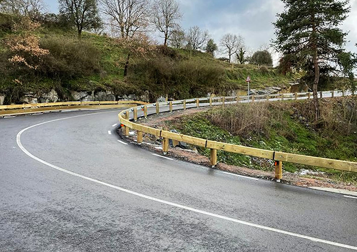 Enllesteixen la millora de la carretera BV-5207 entre l'Esquirol i Tavertet amb una inversió de gairebé un milió d'euros
