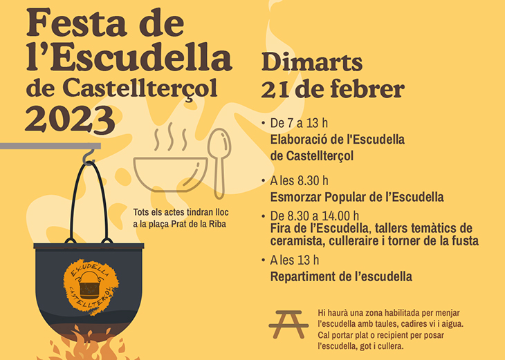 Torna la Festa de l'Escudella de Castellterçol