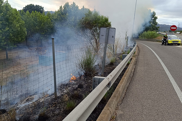 La Policia Local deté un home per provocar cinc incendis a Castell d'Aro