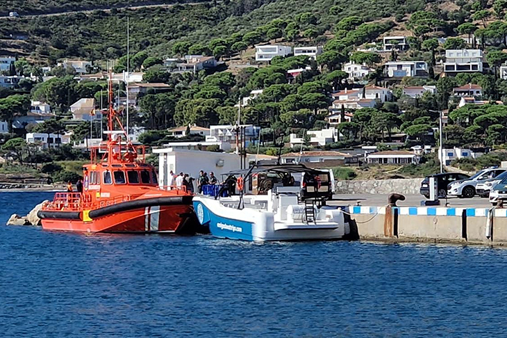 Apareix al mar el cadàver d’un home d’uns 50 anys a prop de Llançà