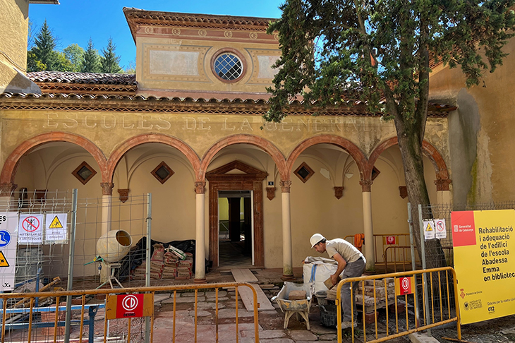 Sant Joan de les Abadesses estrenarà biblioteca a principis del 2023 en un edifici històric i quintuplicarà l'espai