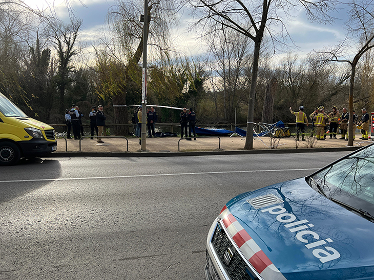Troben un cadàver al riu Ter al barri de Pedret de Girona
