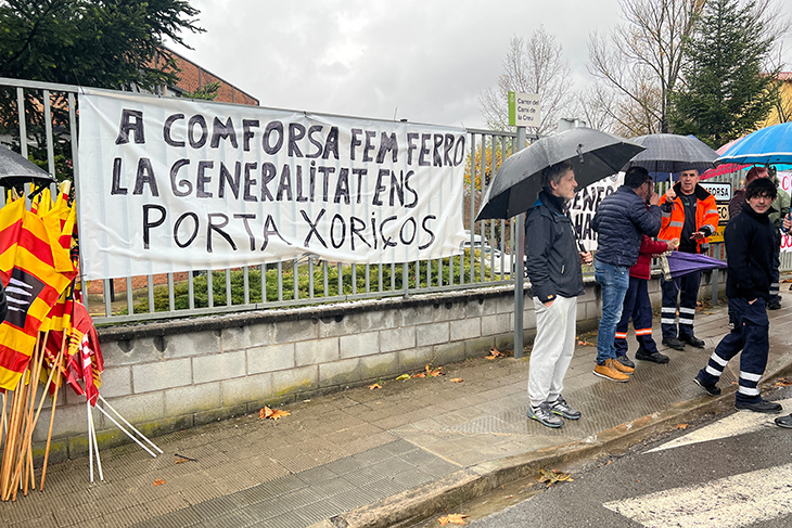 Els treballadors de Comforsa convoquen noves mobilitzacions el 15, 17 i 22 de desembre