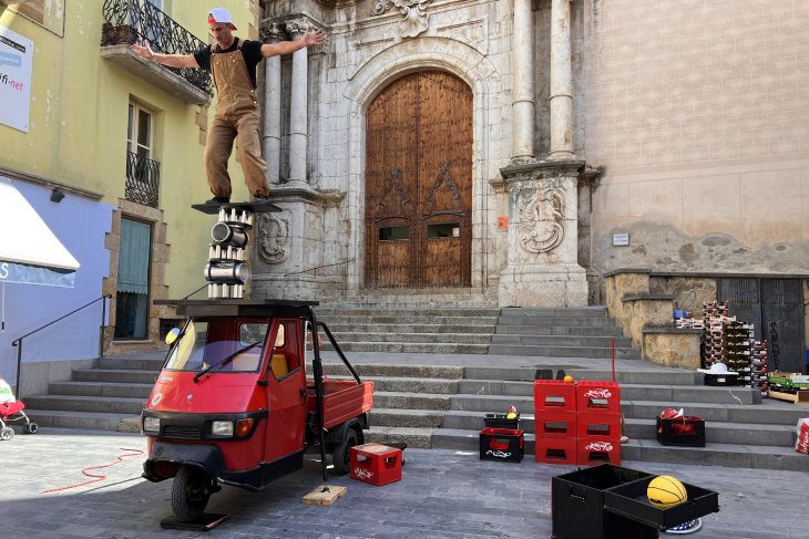 La Fira del Circ al Carrer de la Bisbal d'Empordà aplega 21.000 espectadors
