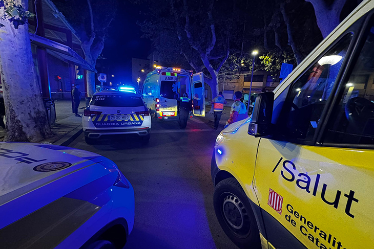 Els Mossos detenen un segon implicat en la baralla amb armes blanques entre quatre persones a Figueres