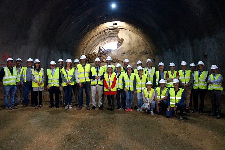 La Generalitat acaba la perforació del túnel de la variant d'Anglès