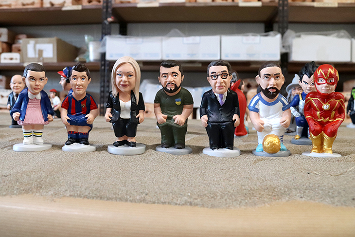 Lewandowski, Meloni i Feijóo ja tenen caganer