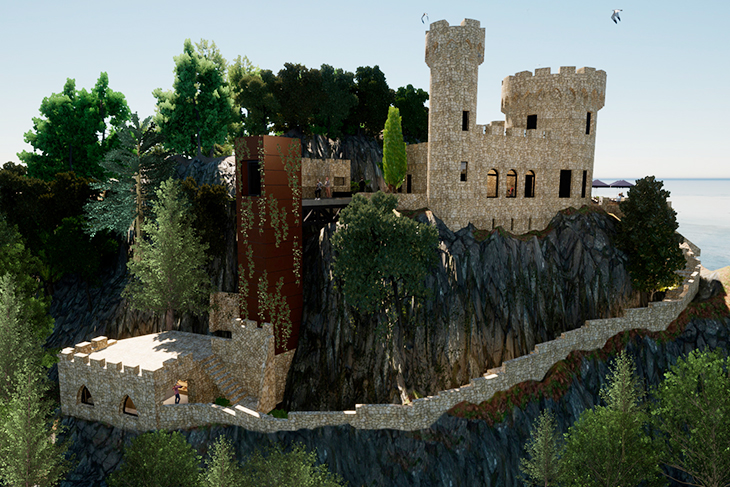 El castell de Lloret es convertirà en un centre dedicat al canvi climàtic amb una experiència immersiva en 3D