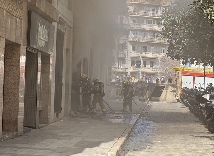 Mor l'operari que va quedar ferit en l'incendi del supermercat del centre de Girona