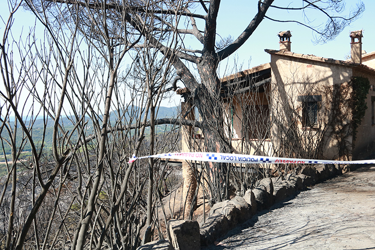 incendi de Castell d'Aro