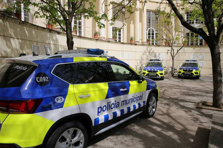 Una persecució policial a Girona acaba amb una dona detinguda