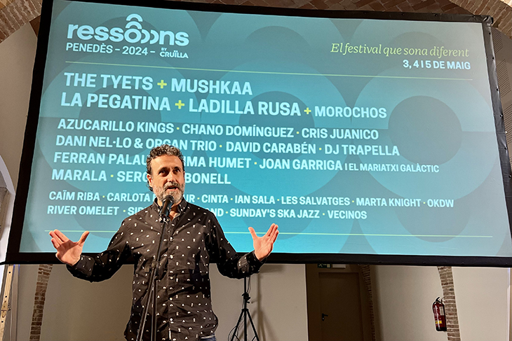 El Ressons Penedès surt dels cellers per "guanyar capacitat", però manté a les vinyes "el cor del festival"