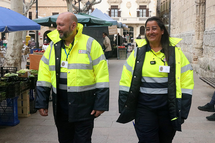 Vilafranca desplega un servei de serenos per combatre l’incivisme nocturn
