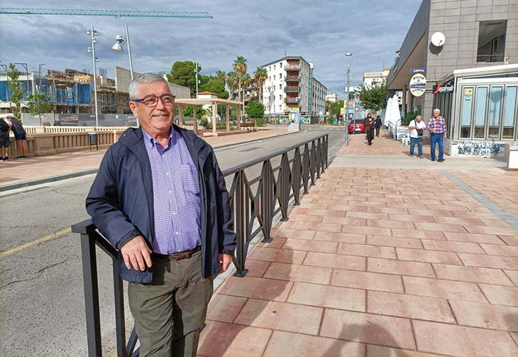 Finalitzen les obres de millora de la vorera de l’avinguda Balneari de Coma-ruga