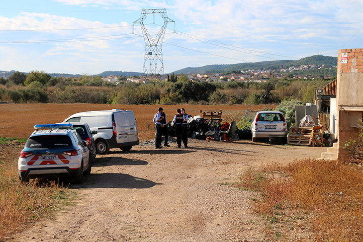 Investiguen la mort violenta d'un home a Santa Oliva