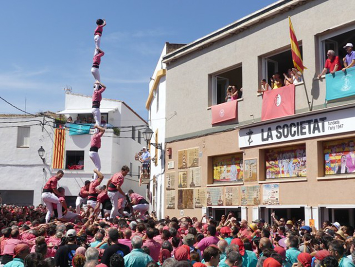 La diada castellera del 15 d’agost a la Bisbal del Penedès se celebrarà a la tarda per evitar les hores de més calor