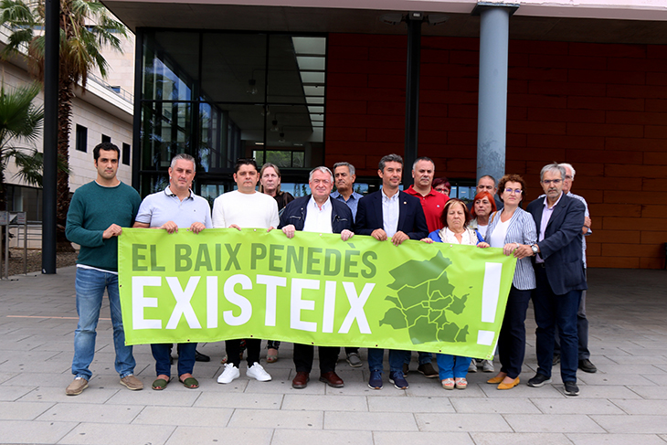 Front comú dels alcaldes del Baix Penedès per exigir l'ampliació de l'Hospital del Vendrell