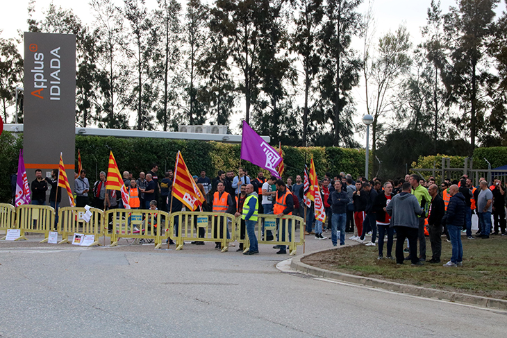 Els treballadors d’Idiada, en vaga per exigir millores de sou i més mesures de seguretat