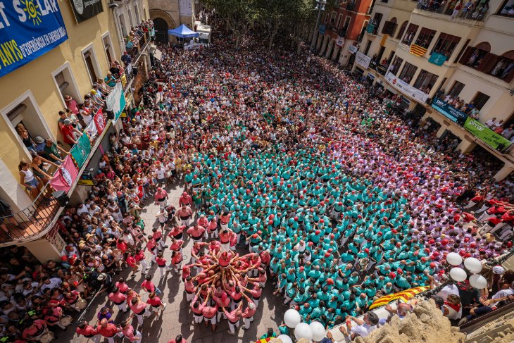 Les caigudes condicionen una diada de Sant Fèlix maratoniana de més de cinc hores i lluny de les expectatives