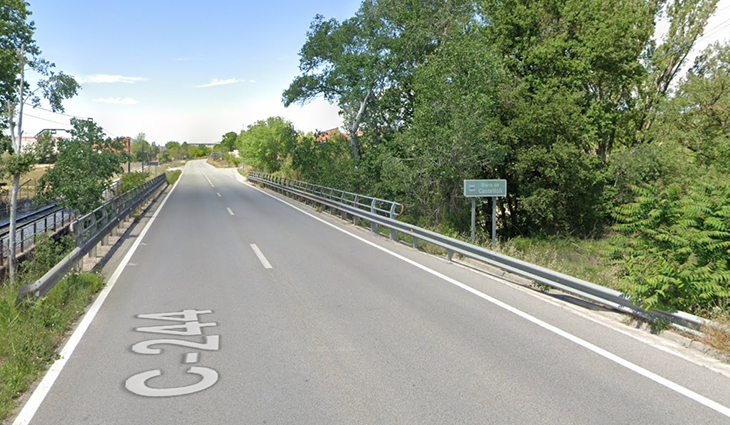 Un conductor begut mata un menor que anava en ciclomotor a Vilanova del Camí