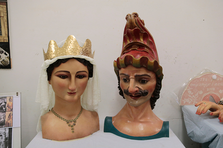 Un estudi apunta que els gegants vells de l'Arboç són les peces festives més antigues de tot Europa