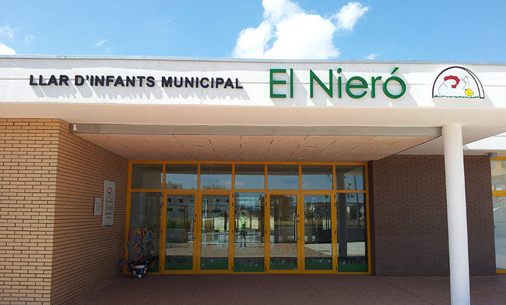 El Govern municipal redueix les taxes de l'Escola Bressol Municipal El Nieró