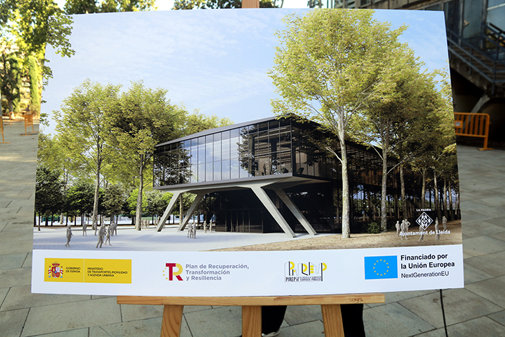 Comença la reforma integral del Palau de Vidre de Lleida per a millorar-ne l'eficiència energètica i l'accessibilitat