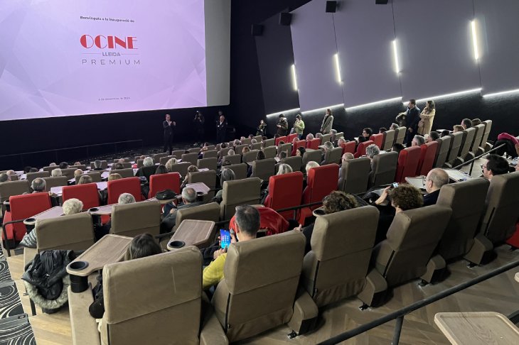 Ocine recupera l'oferta de cinema comercial a Lleida amb l'obertura d'un multicine "prèmium" amb deu sales