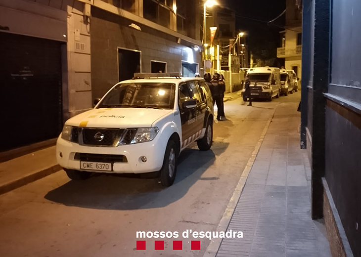 Un detingut i cinc denunciats per vendre, tenir o consumir droga en locals d'oci nocturn a Mollerussa