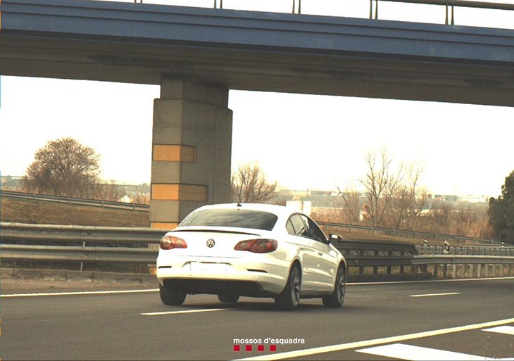 Denunciat penalment a Lleida un conductor que anava a 214 quilòmetres per hora per l'A-2