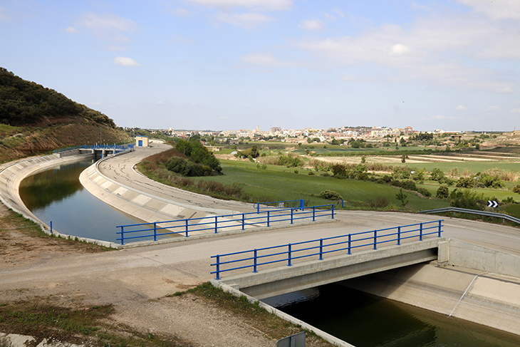La Sindicatura de Comptes estima un sobrecost de 294,6 MEUR en la construcció del canal Segarra-Garrigues