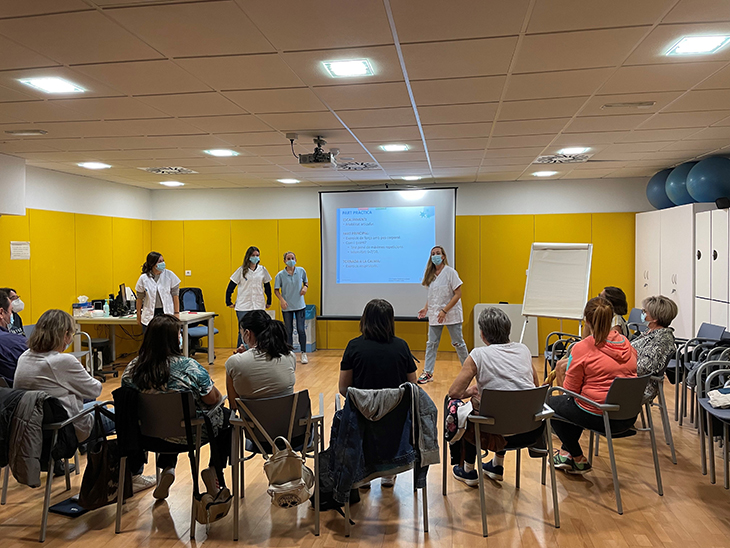 El CAP Primer de Maig de Lleida ofereix educació sanitària per millorar el benestar a pacients amb covid persistent