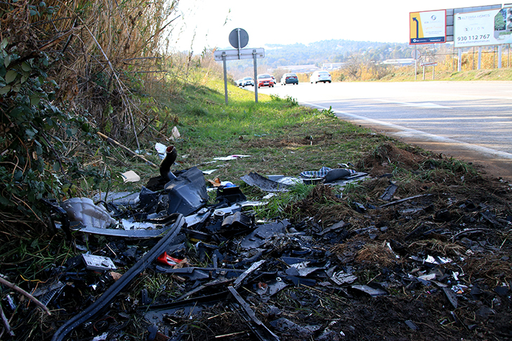 L'Ajuntament de Sabadell instal·larà separadors a la carretera d'accés sud on hi van morir 2 persones la setmana passada