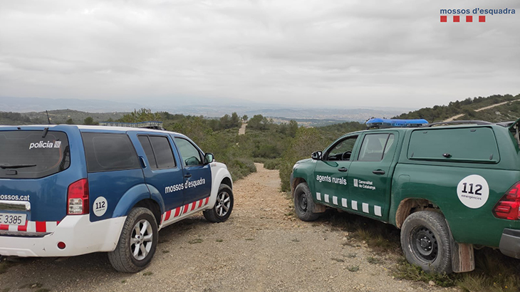 Els Agents Rurals denuncien un furtiu que disparava des del vehicle, de nit, amb focus i en zones de seguretat