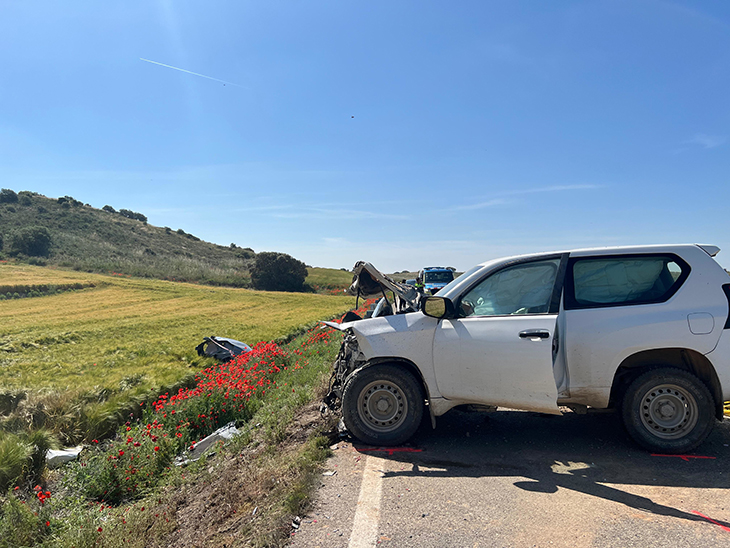 Un mort, un ferit crític i un de greu en una col·lisió entre un turisme i un tot-terreny a la C-12 a Balaguer