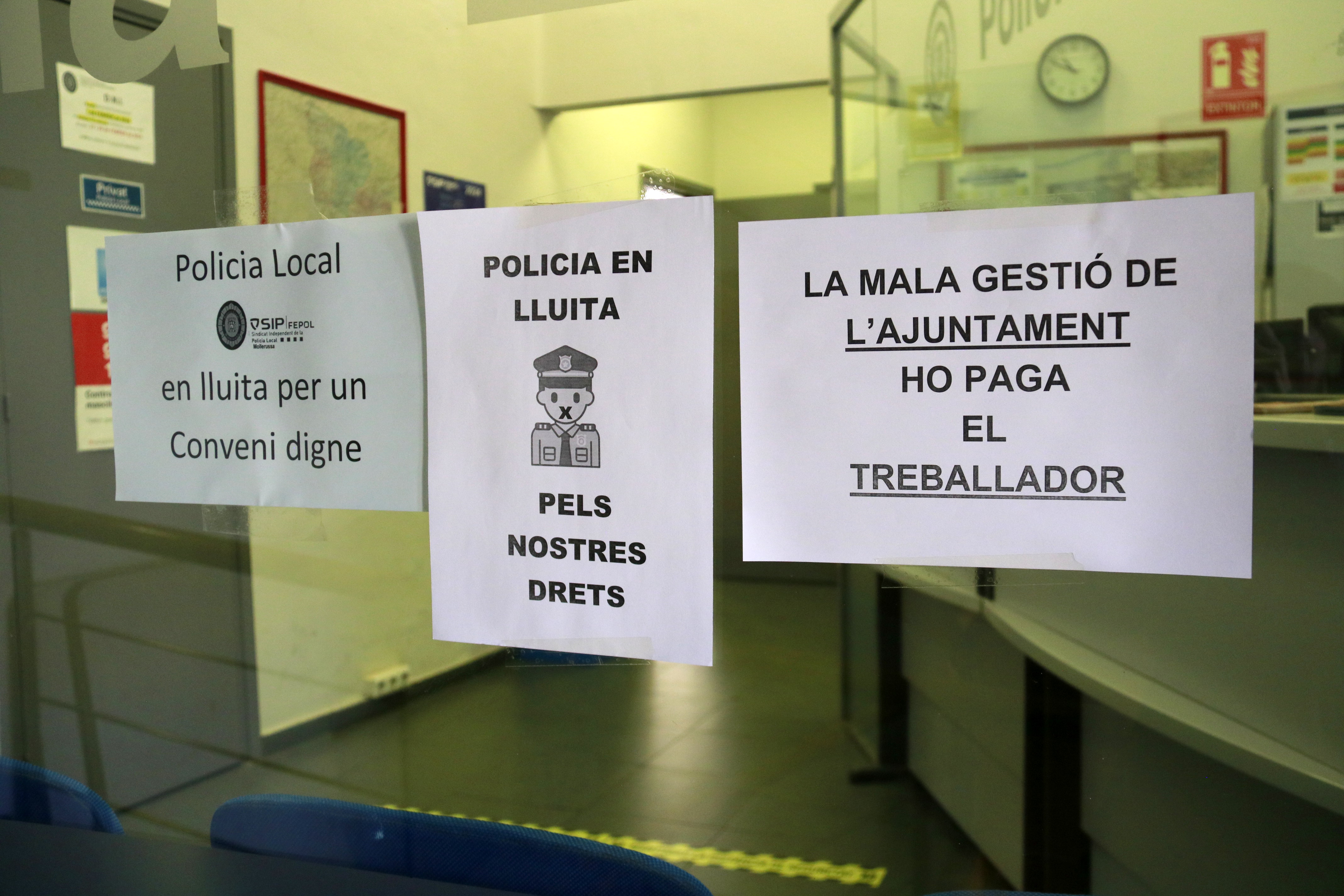 La Policia Local de Mollerussa torna a demanar millors condicions laborals i més efectius