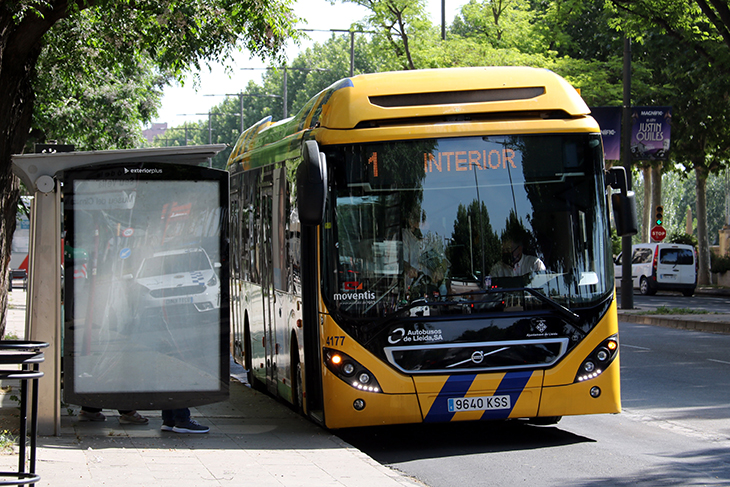 plantilla d'Autobusos de Lleida