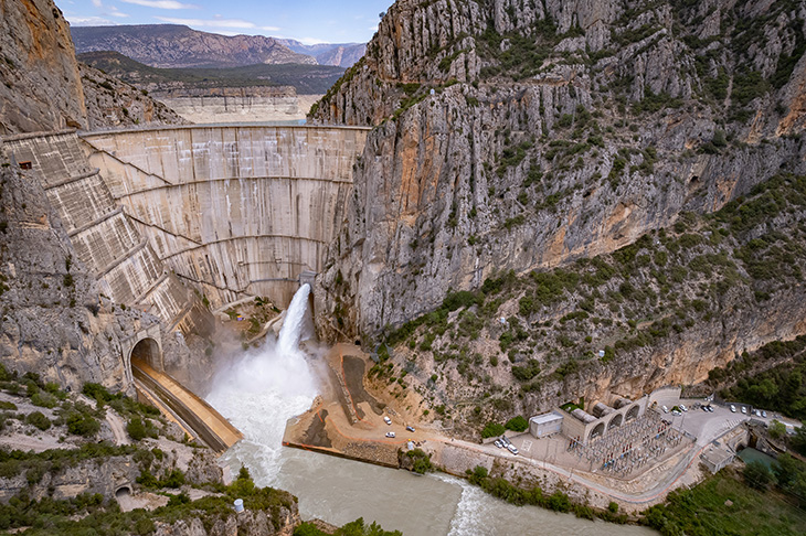 Finalitzen la reparació de la central de Canelles que ha de permetre garantir el subministrament d'aigua