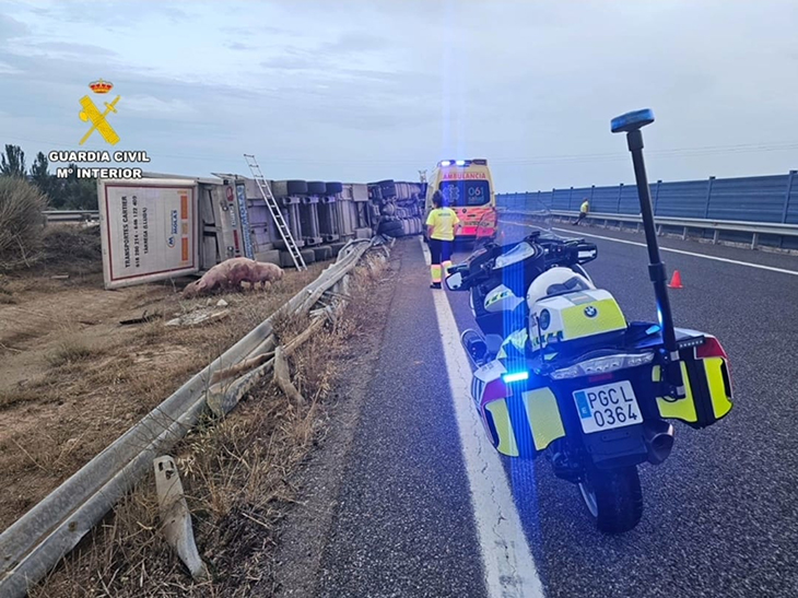 Mor un veí de Tàrrega de 56 anys en un accident de trànsit a Montsó