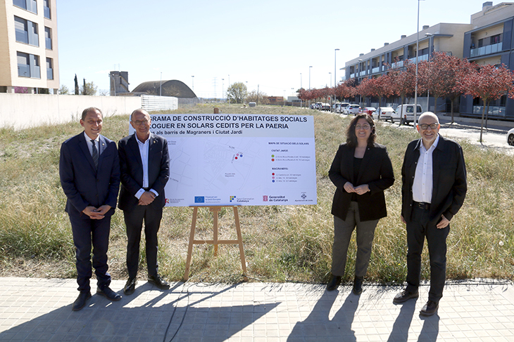 Lleida comptarà amb 175 nous pisos de lloguer social el 2026 gràcies a una inversió de 8 milions de fons europeus