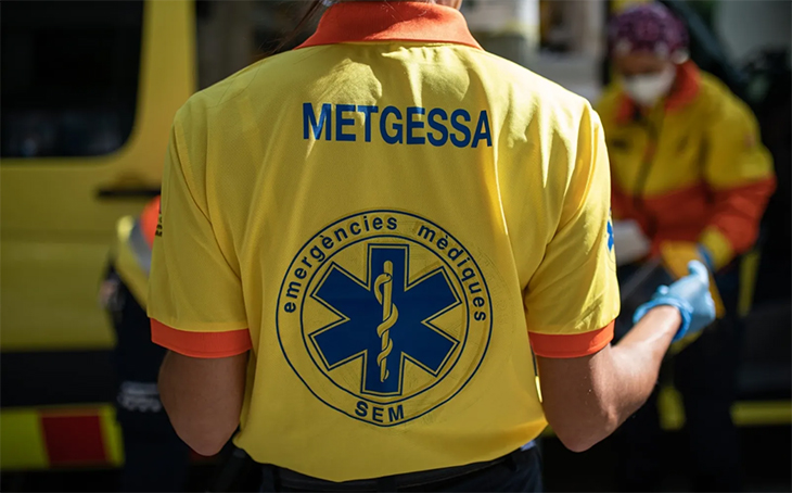 Mor un treballador en unes obres a la zona de l'antiga fàbrica de Montesa a Esplugues de Llobregat