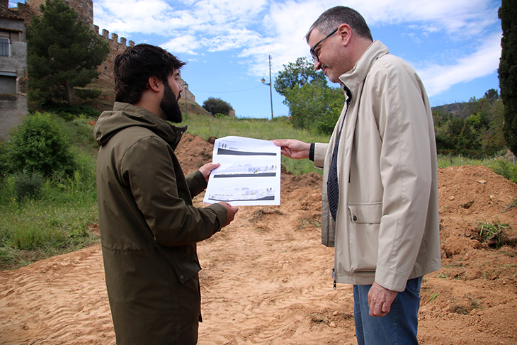 El nou Arxiu Comarcal de la Conca tindrà més capacitat per acollir més fons documentals d'institucions i particulars