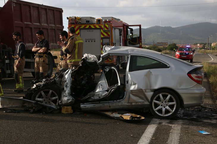 Les dues víctimes de l’accident de trànsit al Pla de Santa Maria tenien 71 anys i eren veïns de Cabra del Camp
