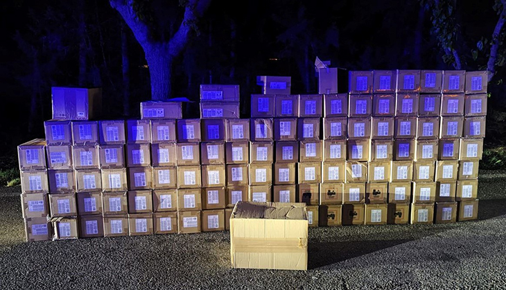 Detingut un home in fraganti mentre intentava robar 150 ordinadors d'un camió estacionat a l'àrea de servei de Montblanc