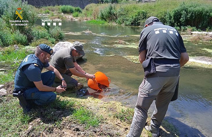 riu Francolí al terme municipal de Valls